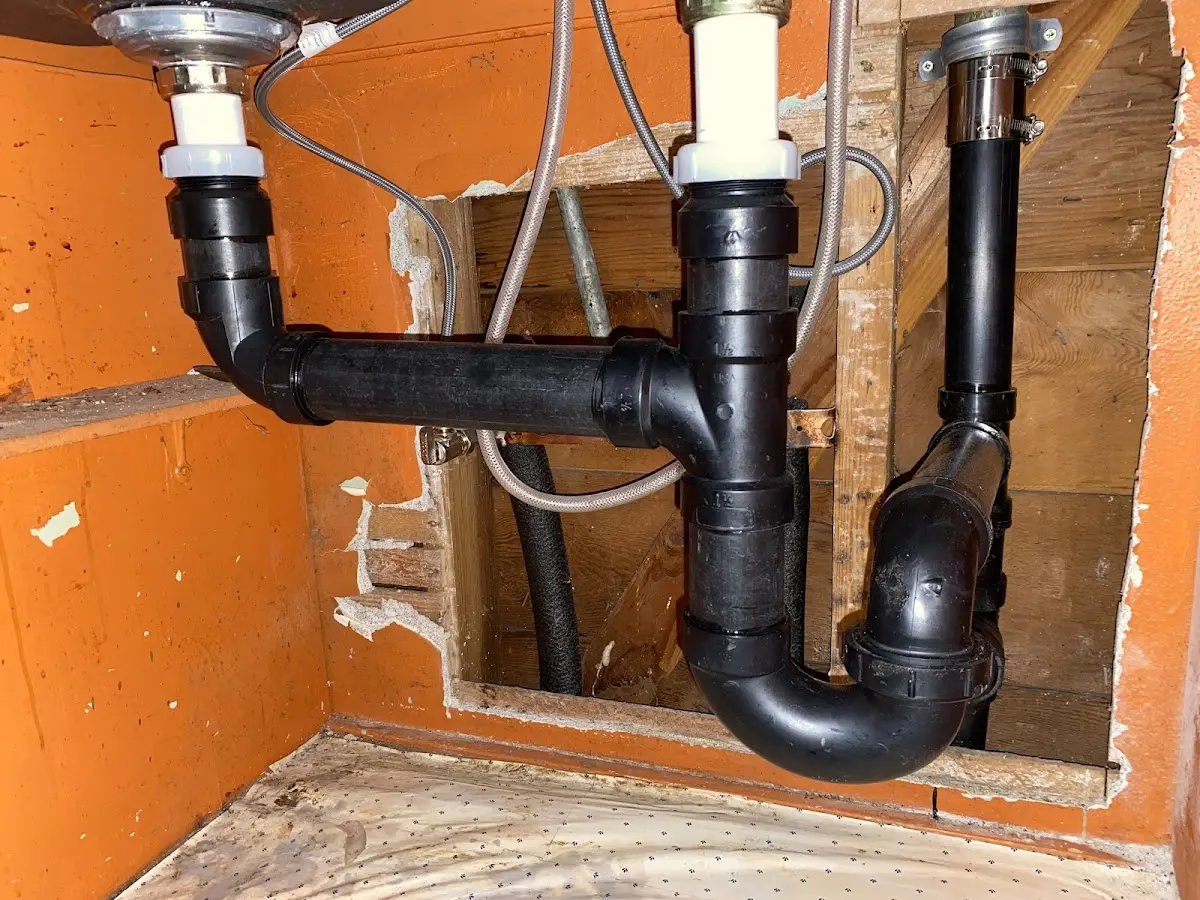 Professional Pipe Bursting equipment and tools on the job in Heath